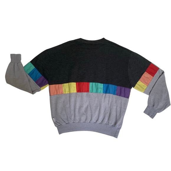 Vintage Ocean Pacific Colorblock Sweatshirt-Size Small - Picture 2 of 9